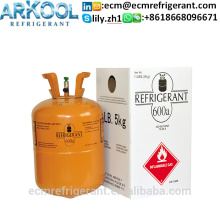 Embalagem de refrigerante R600A ISO-Butano com 6,5kg / 14,3lb, Padrão R600a GB